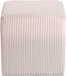 Roy - Microsuede Ottoman / Stool