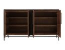Verona - 4-Door Console - Deep Forest Brown