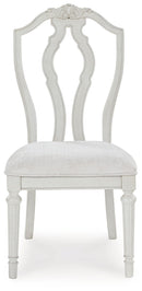 Montelaine - Dining Upholstered Side Chair (Set of 2) - Antique White