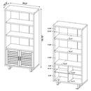 Maddox Bookshelf - Austin's Furniture Depot (Austin,TX)