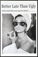 "Chic Reflection" Canvas In Frame - Black / White