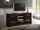 Crown Mark Emily Tv Stand in Dark Cherry image