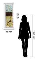 Sun Flower II By Natalie Avondet Wall Art - Dark Brown