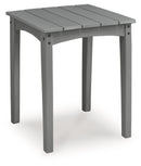 Cove Beach - Square End Table - Gray