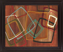 Retro Squares - 28" x 34" Framed Wall Art