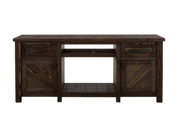 Dutton - TV Stand For Electric Fireplace - Rookwood Brown