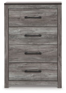 Bronyan - Four Drawer Chest - Dark Gray