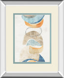 Magnetism I By Pi Studio Mirrored Frame - Blue