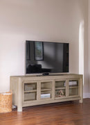 Solano - 71" 2-door TV Stand Media Console - Weathered Mango