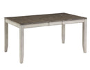 Steve Silver Abacus Dining Table in Smoky Alabaster