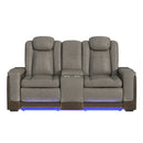 Lantana - Power Motion Loveseat With Power Headrest, LED, And Console