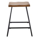 Steve Silver Landon Counter Stool in Natural Honey (Set of 2)