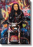 Graffiti Rider - 32" x 47" Framed Wall Art
