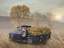 Sunflower Truck By Lori Deiter - Light Brown