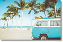 Surfside Palm Ride - 40" x 60" Framed Wall Art