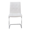 Steve Silver Escondido Side Chair in Chrome (Set of 2)