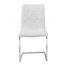 Steve Silver Escondido Side Chair in Chrome (Set of 2)