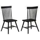 Andrews - Windsor Spindle Back Dining Side Chair (Set of 2)