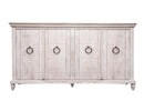 Capri Console w/ 4 Doors, Ivory finish*