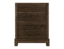 Atenas - 4-Drawer Chest - Brown