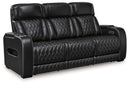 Boyington - 2 Pc. - Power Reclining Sofa And Loveseat - Black