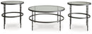 Kellyco - Occasional Table Set (Set of 3) - Gunmetal