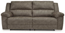 Laresview - 2 Seat Reclining Sofa - Fossil