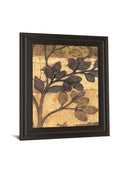 Bronzed Branches Il By Norman Wyatt, Jr. - Framed Print Wall Art - Dark Brown