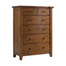 Gage - 6-Drawer Chest - Chestnut
