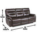 Fortuna - Recliner Sofa - Coffee