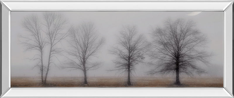 Early December By Jacks H. - Mirrored Frame Wall Art - Light Gray