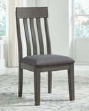 Hallanden - Dining UPH Side Chair (Set of 2) - Black / Gray