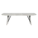 Rogen Rustic - Dining Table With 18" Leaf - Rustic White