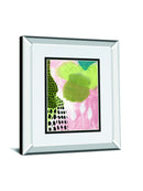Abundance II By Lynn Mack Mirrored Frame - Pink