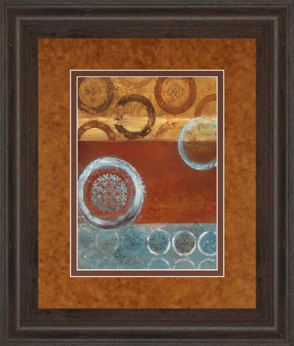 Tanzania Il By Tava Studio - Framed Print Wall Art - Dark Brown