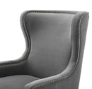 Rosco - Velvet Wingback Chair