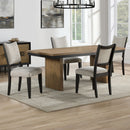 Roatan - 5 Piece Table Dining Set - Brown