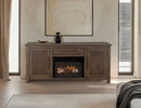 Novus Lodge 70" Electric Fireplace