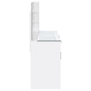 Flora Makeup Vanity Table with LED Mirror and Stool