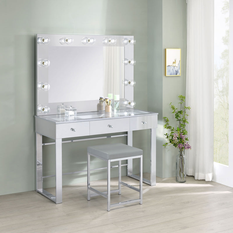 light grey dressing table chair Umbridge