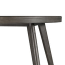 Cross - Round Dining Table - Dark Gray
