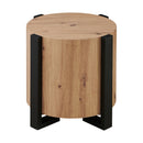 Darcie - Faux Wood Round Table