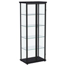 Aero Curio Cabinet with LED Lighting - Austin's Furniture Depot (Austin,TX)