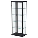 Aero Curio Cabinet with LED Lighting - Austin's Furniture Depot (Austin,TX)