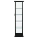 Aero Curio Cabinet with LED Lighting - Austin's Furniture Depot (Austin,TX)
