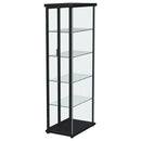 Aero Curio Cabinet with LED Lighting - Austin's Furniture Depot (Austin,TX)