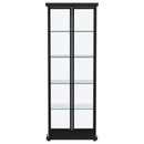 Aero Curio Cabinet with LED Lighting - Austin's Furniture Depot (Austin,TX)