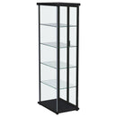 Aero Curio Cabinet with LED Lighting - Austin's Furniture Depot (Austin,TX)