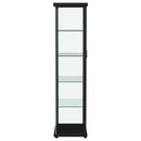 Aero Curio Cabinet with LED Lighting - Austin's Furniture Depot (Austin,TX)