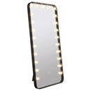 Canton Standing Mirror with LED Lighting and Bluetooth Speaker
